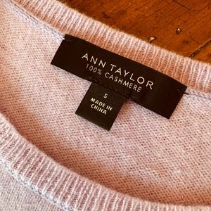 Cashmere Sweater Ann Taylor for Spring!